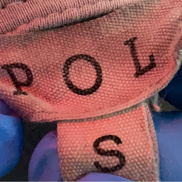 POL Lace Embroidered Neckline Back Empire Waist 3/4 Flared Sleeve Tunic Top•S - Picture 7 of 7